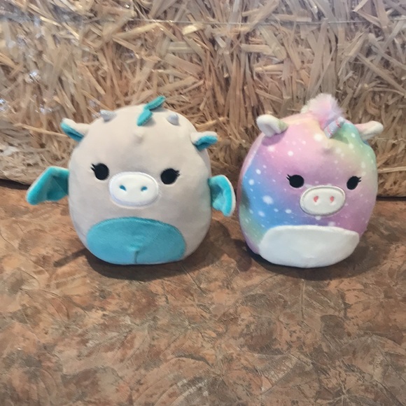 Squishmallows perfect pair duo Kellytoy plush animals - Picture 9 of 11